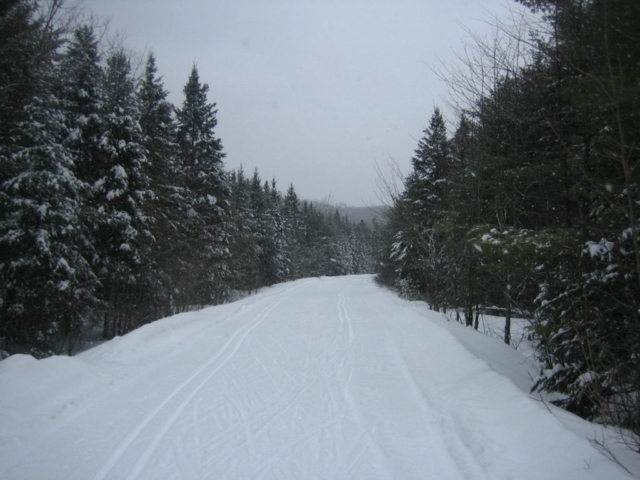 Ski trails in Quebec