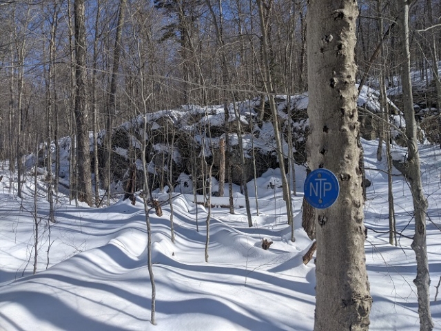 Once you get to it, the Northville-Lake Placid Trail is well marked