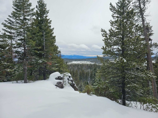 View at Meissner Sno-Park, Bend, OR