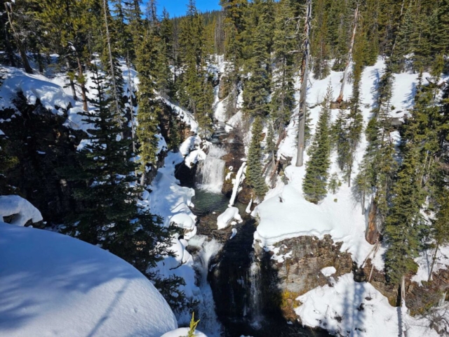 Falls at Tumalo Falls, Bend, OR