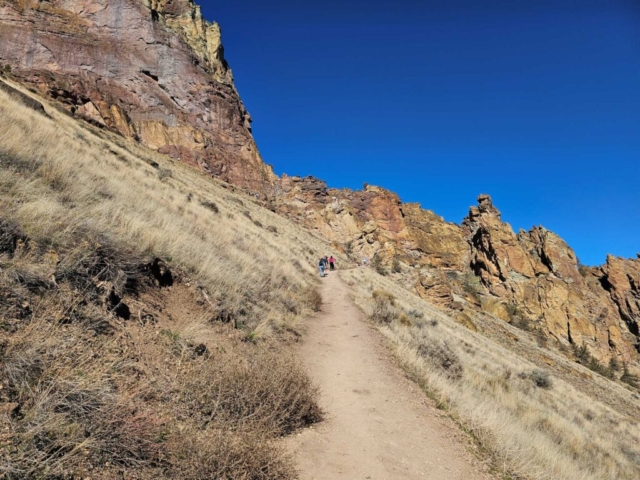 Trail into Smith Rock, Bend, OR