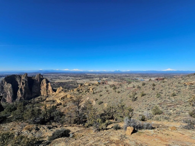 View from Smith Rock, Bend, OR
