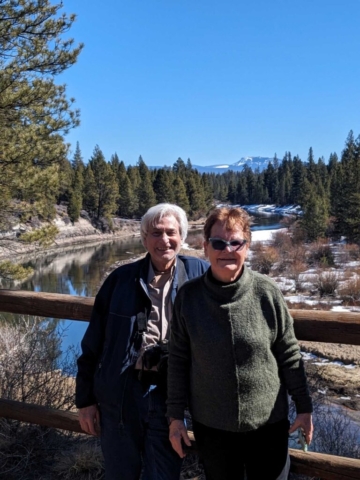 Lee and Edna at La Pine SP, OR
