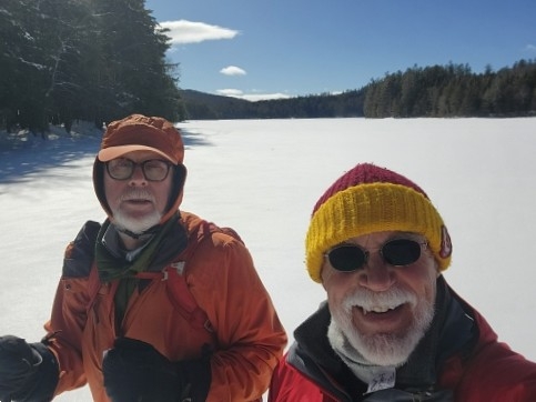 Ralph and Bela at Woods Lake, NY